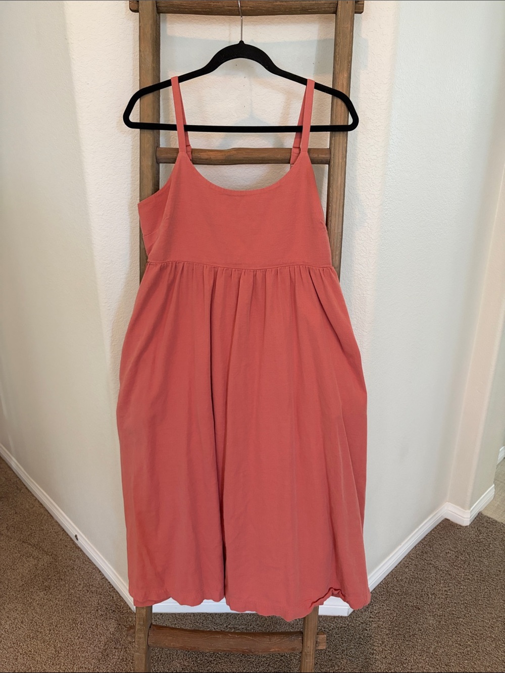 Hatch Maternity Spaghetti-Strap Dress
